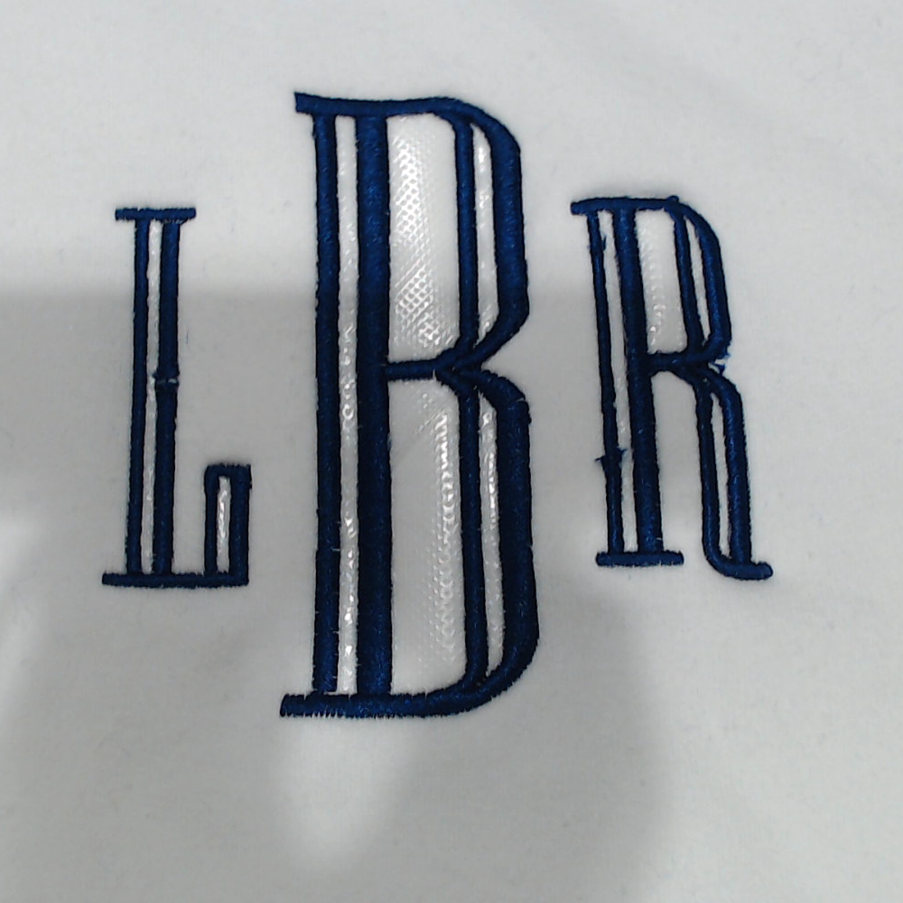 BLOOPER CLOTHING: Monogrammed Quarter Zip Sweatshirt