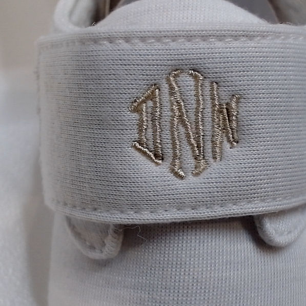 BLOOPER KIDS: Monogrammed Baby Shoes