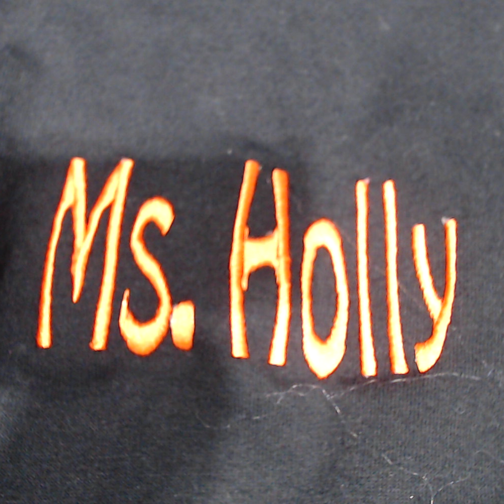 BLOOPER CLOTHING: Monogrammed Sweatshirt Cardigan