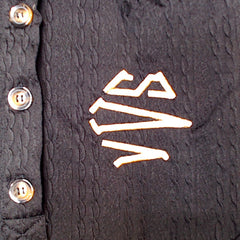BLOOPER CLOTHING: Monogrammed Cable Knit Pullover