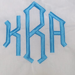 BLOOPER ACCESSORY: Monogrammed Pillow Sham