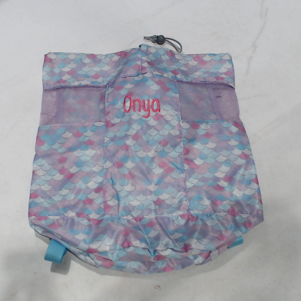 BLOOPER KIDS: Monogrammed Kids Beach Backpack Bag