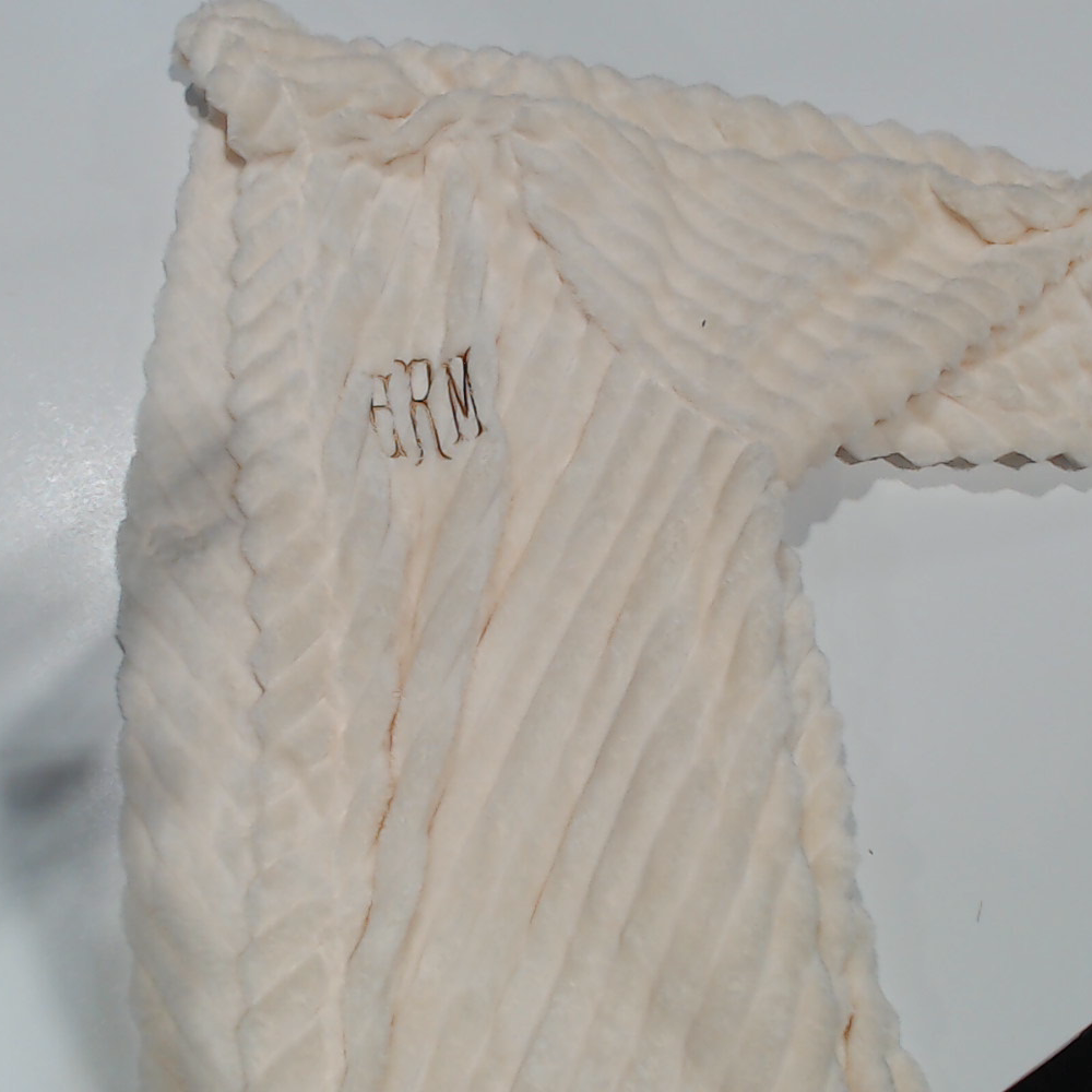 BLOOPER CLOTHING: Monogrammed Plush Robe