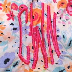 BLOOPER SWIM: Monogrammed Sarong