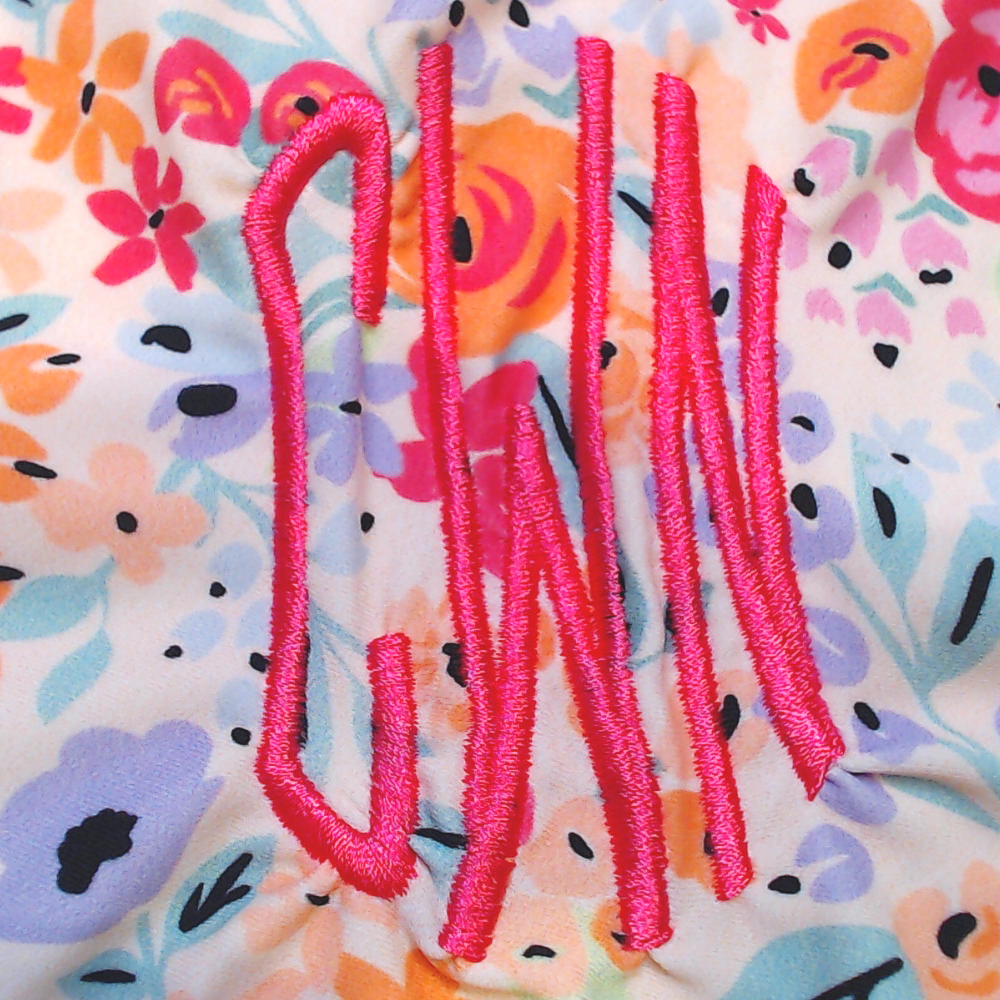 BLOOPER SWIM: Monogrammed Sarong