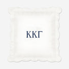 Kappa Kappa Gamma Pillow Sham | White