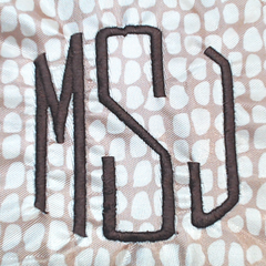 BLOOPER BAG: Monogrammed Pop Up Hamper