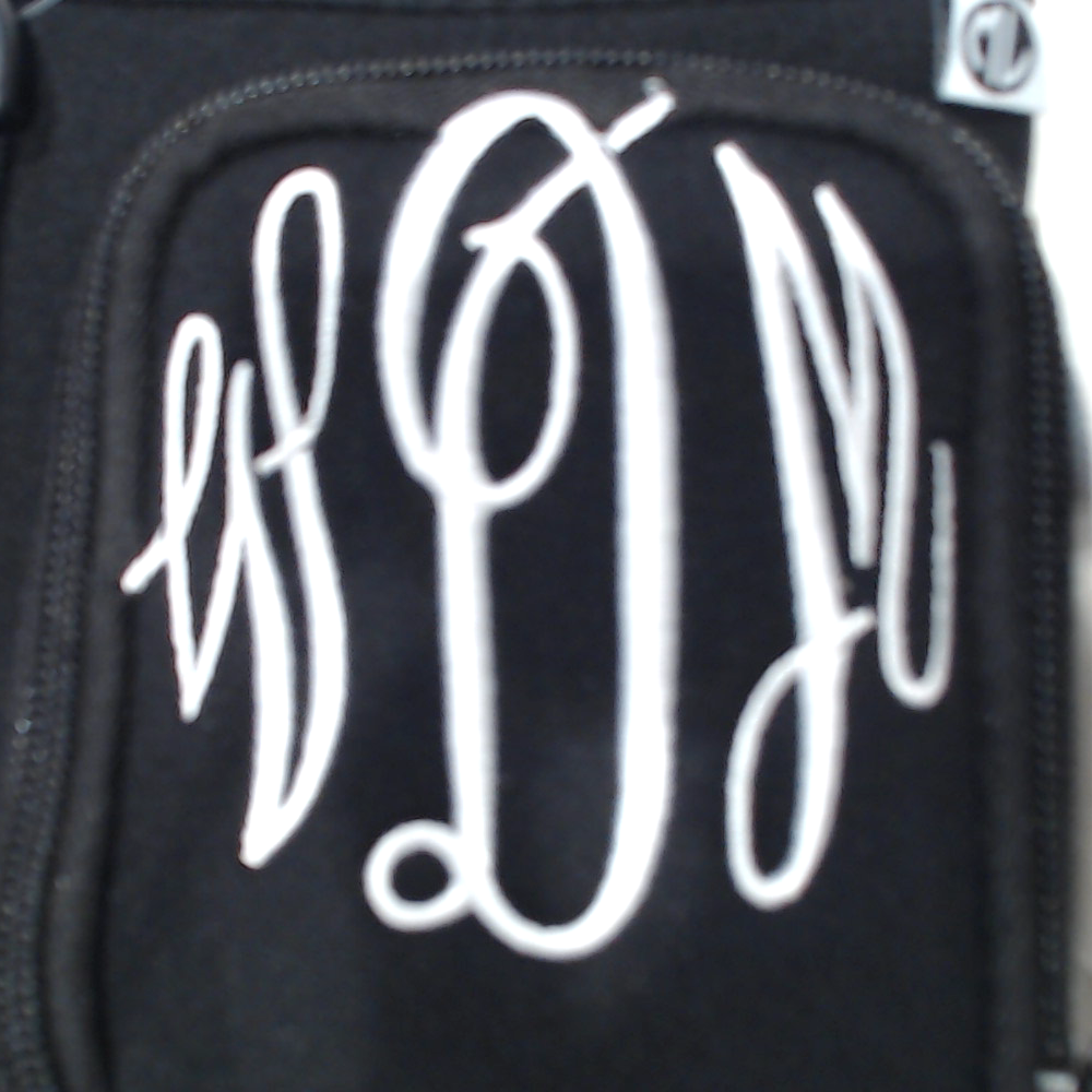 BLOOPER BAG: Monogrammed Water Bottle Holder