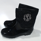 BLOOPER SHOES: Monogrammed Rain Boots