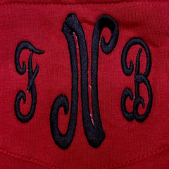 BLOOPER CLOTHING: Monogrammed Crewneck Sweatshirt