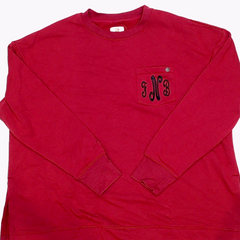 BLOOPER CLOTHING: Monogrammed Crewneck Sweatshirt