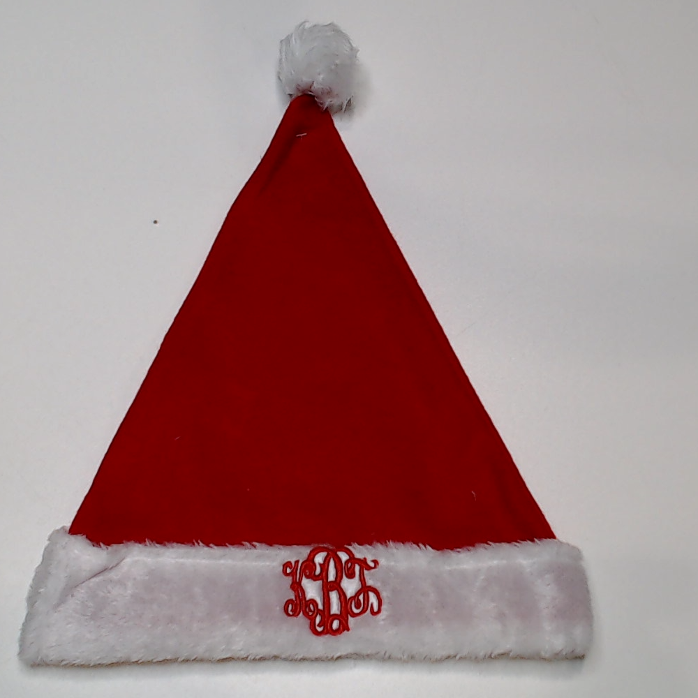 BLOOPER ACCESSORY: Personalized Santa Hat