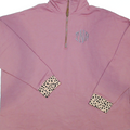 BLOOPER CLOTHING: Monogrammed Quarter Zip Sweatshirt