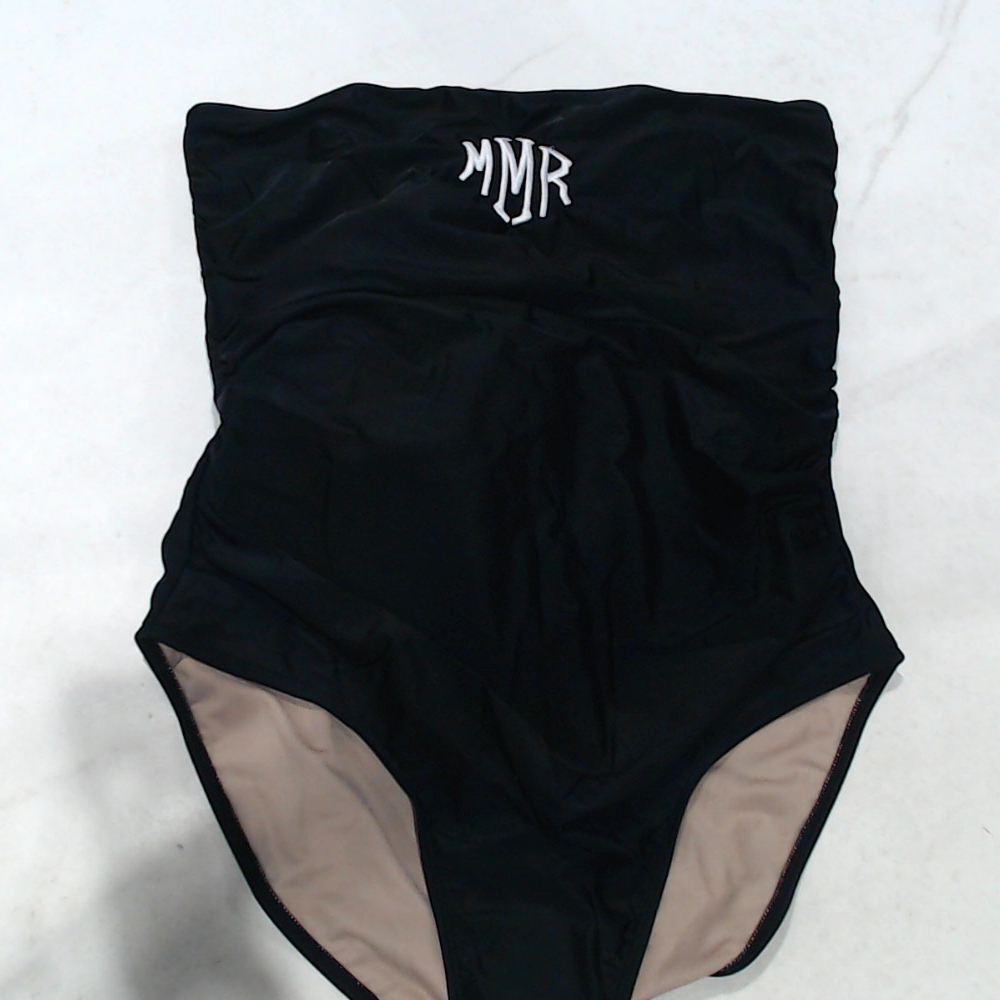 BLOOPER SWIM: Monogrammed One Piece Bathing Suit