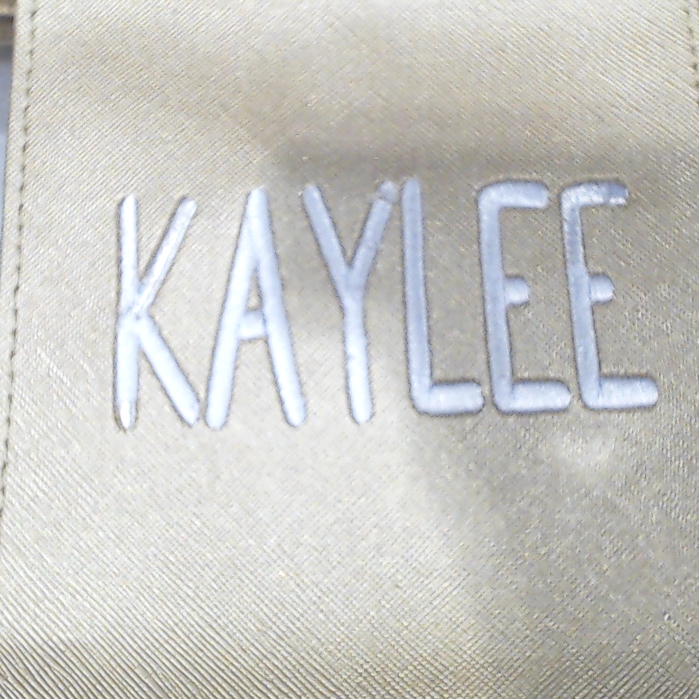 BLOOPER BAG: Monogrammed Clear Toiletry Case
