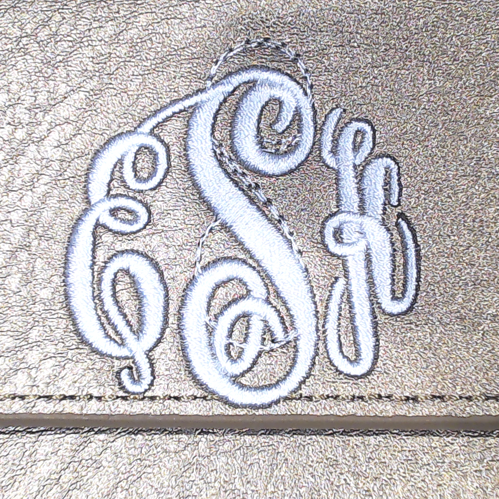 BLOOPER BAG: Monogrammed Phone Wallet Wristlet