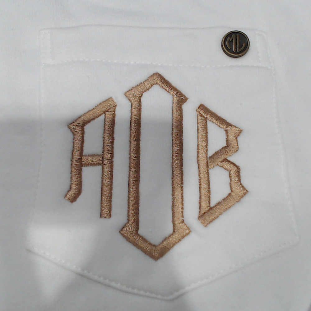 BLOOPER CLOTHING: Monogrammed Crewneck Sweatshirt