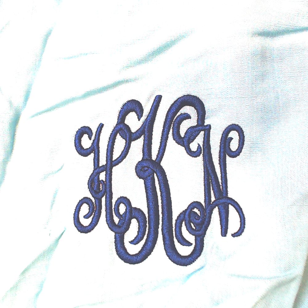 BLOOPER SWIM: Monogrammed Cover Up