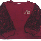 BLOOPER KIDS: Monogrammed Kids Sequin Sweatshirt