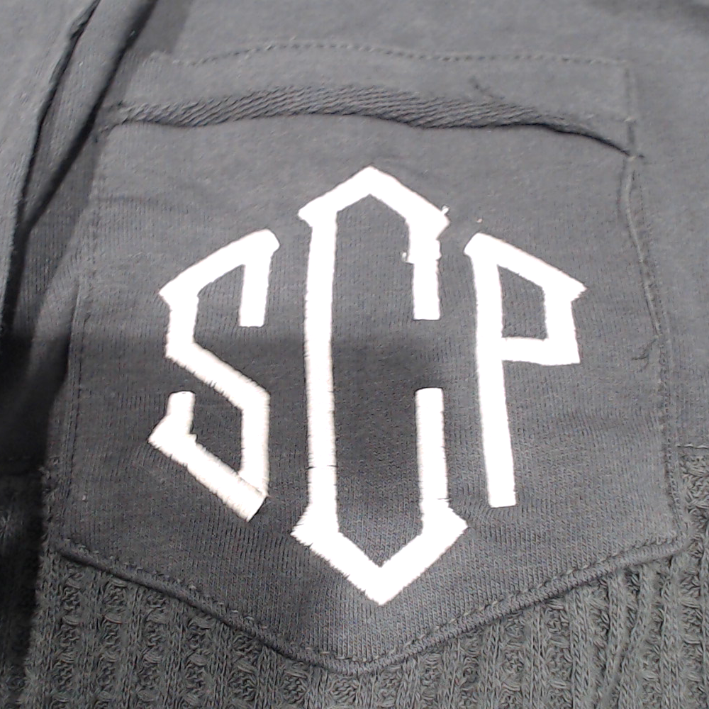 BLOOPER CLOTHING: Monogrammed Waffle Knit Shacket