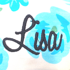 BLOOPER CLOTHING: Monogrammed Short Sleeve Tunic