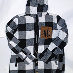 BLOOPER CLOTHING: Monogrammed Shacket