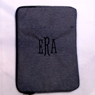 BLOOPER ACCESSORY: Monogrammed Laptop Sleeve