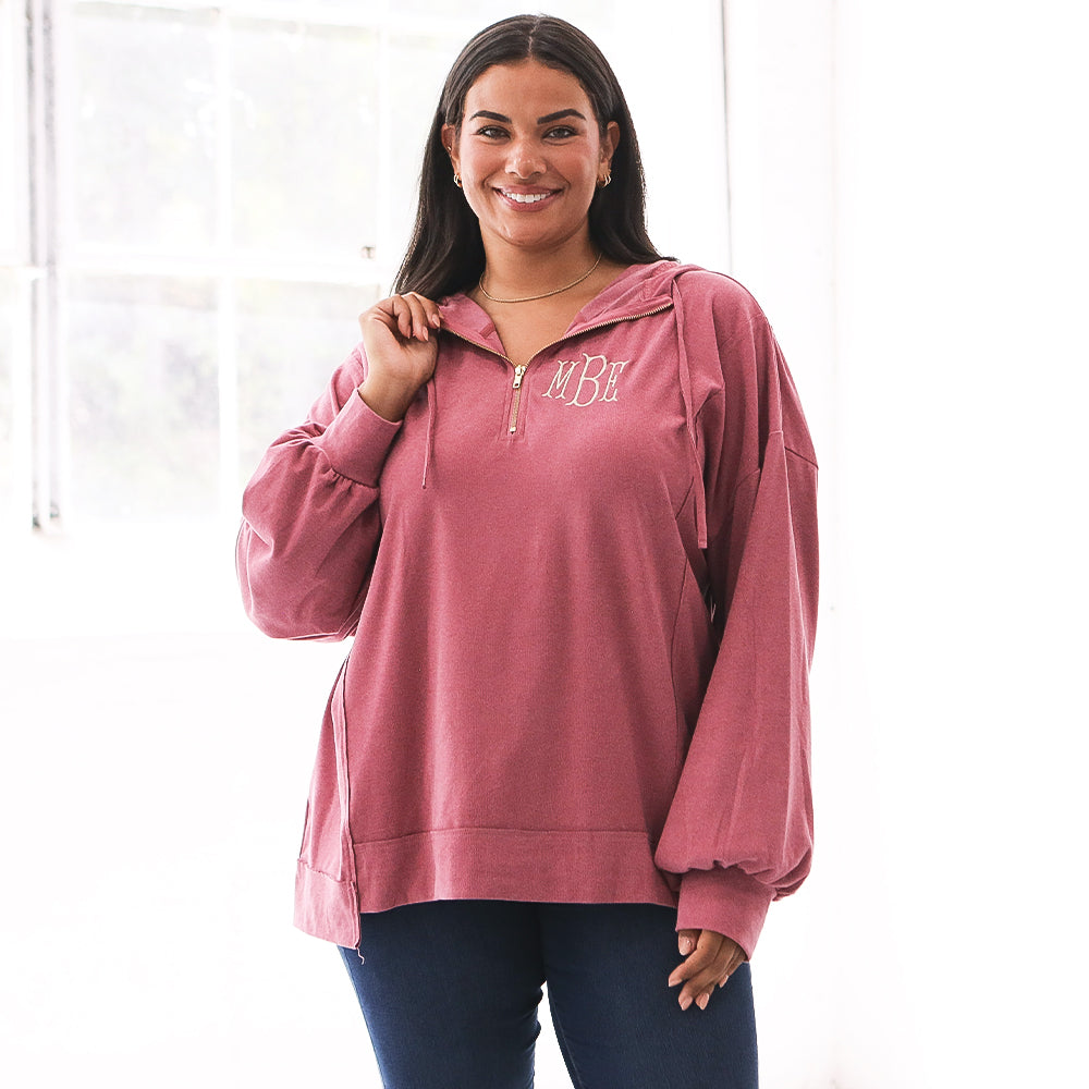 [julia-ann] personalized rose hoodie with jeans