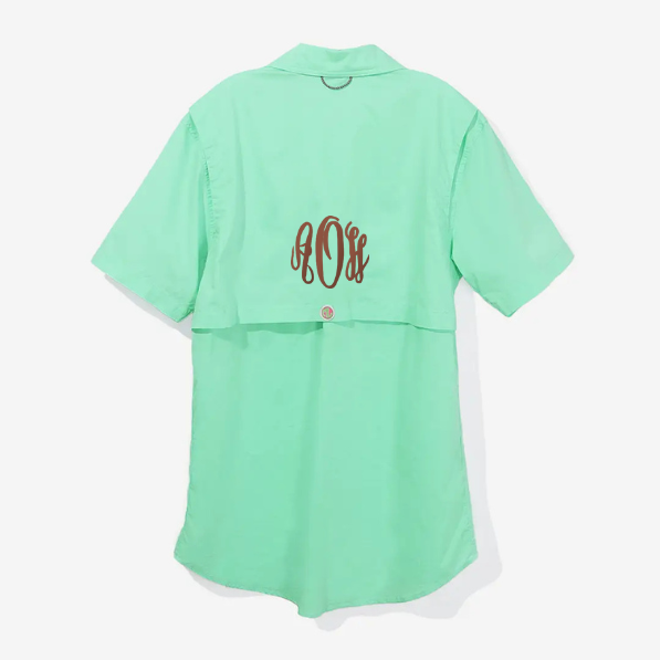 BLOOPER CLOTHING: Monogrammed Fishing Shirt
