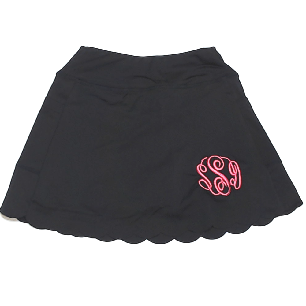 BLOOPER KIDS: Monogrammed Girls Skort