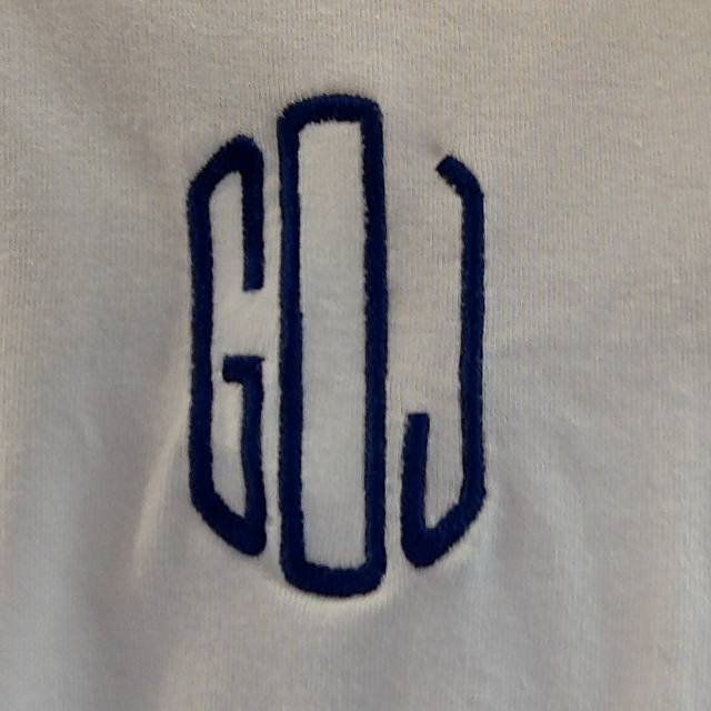 BLOOPER SWIM: Monogrammed Seersucker Cover Up