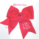 BLOOPER KIDS: Monogrammed Girls Hair Bow