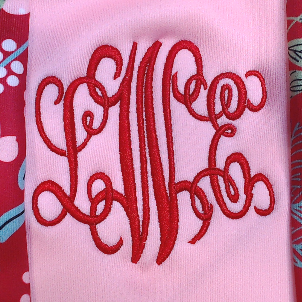 BLOOPER ACCESSORY: Monogrammed Luggage Cover