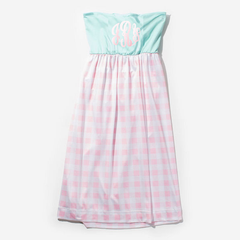 BLOOPER SWIM: Monogrammed Beach Cover Up