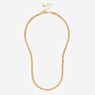Twisted Rope Necklace | Gold