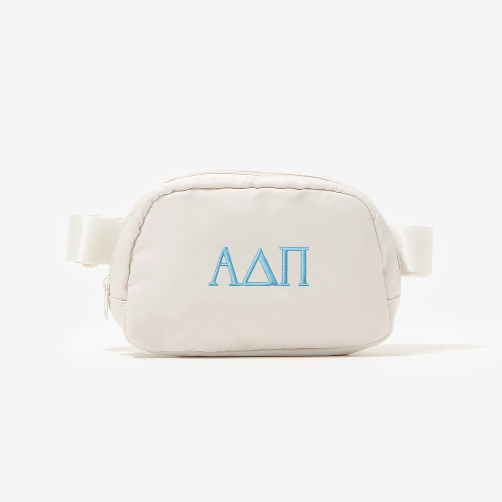 alpha delta pi belt bag