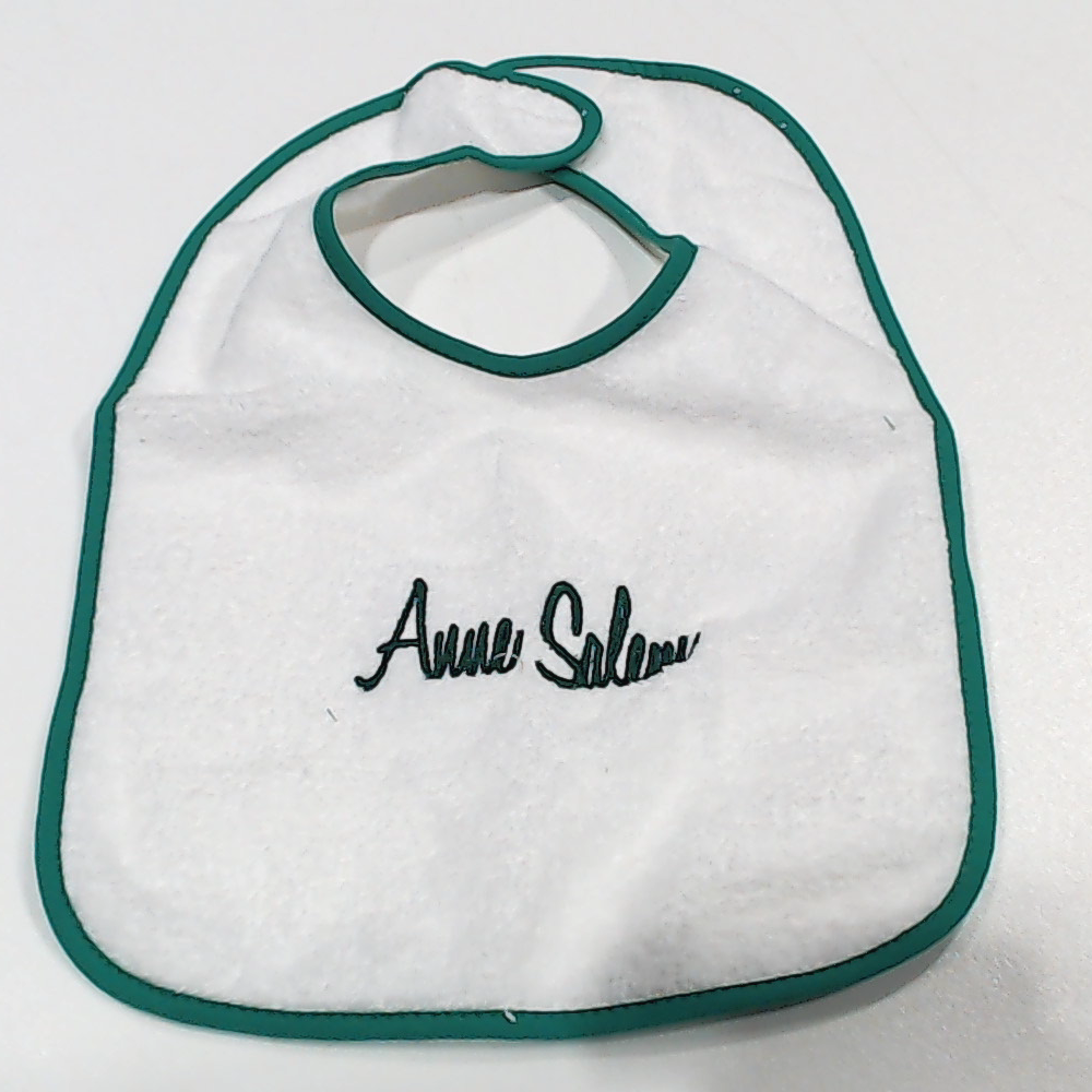 BLOOPER KIDS: Monogrammed Outline Baby Bib