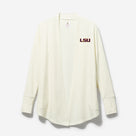 LSU Tigers Sweatshirt Cardigan | Ivory