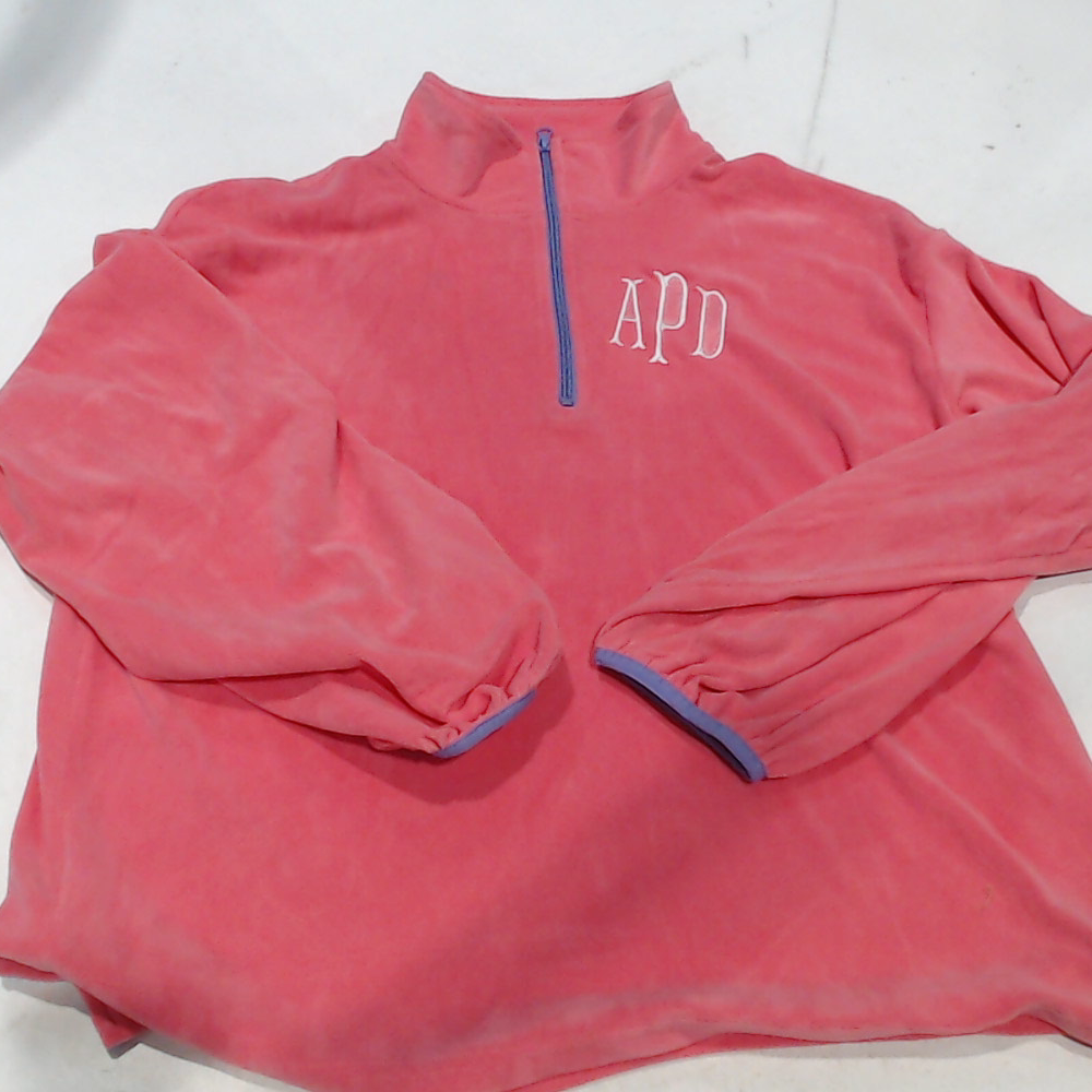 BLOOPER CLOTHING: Monogrammed Puff Sleeve Fleece Pullover