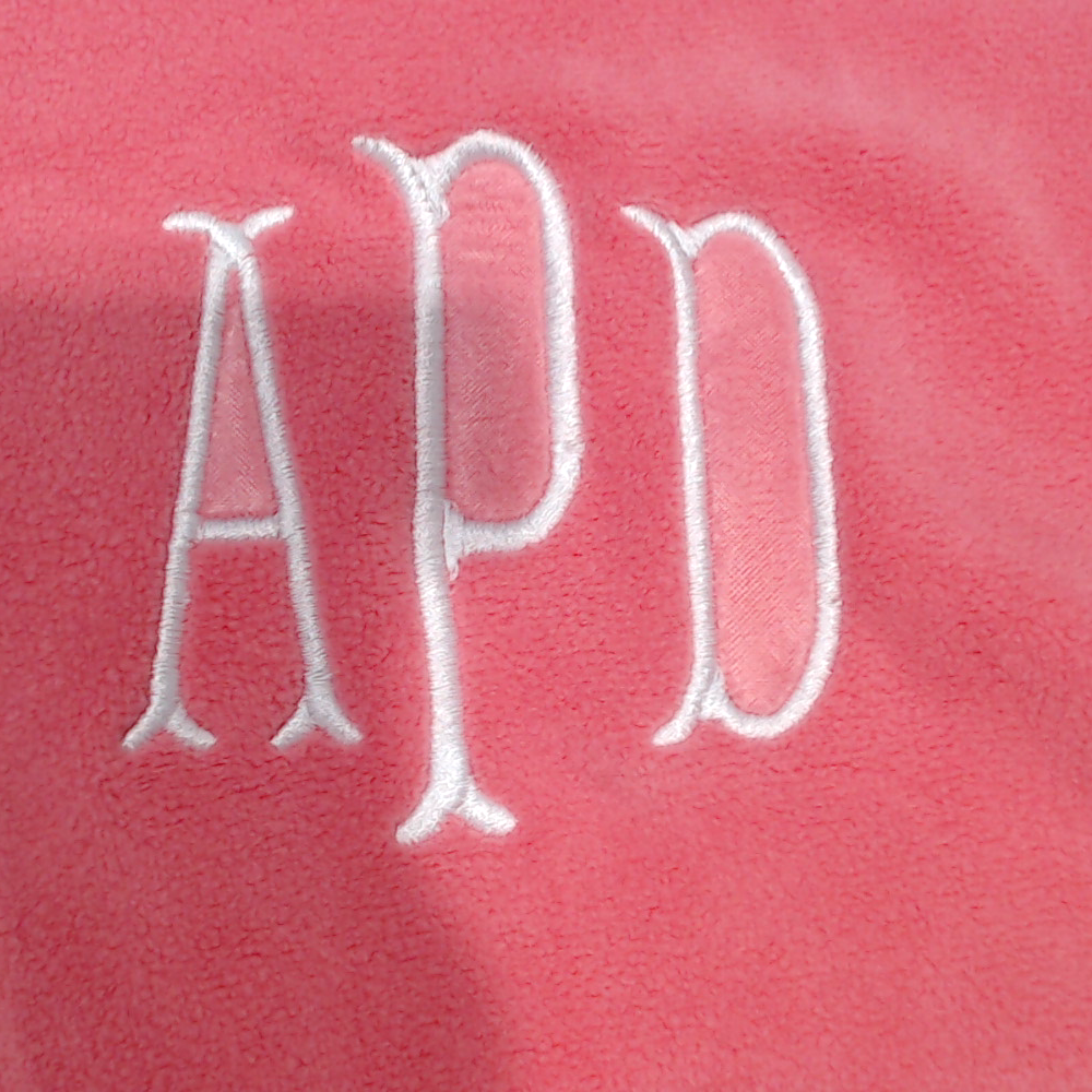 BLOOPER CLOTHING: Monogrammed Puff Sleeve Fleece Pullover