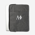 Black Alpha Phi Laptop Sleeve
