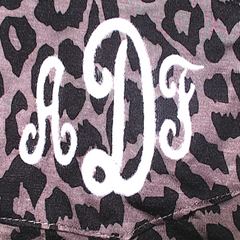 BLOOPER CLOTHING: Monogrammed Top