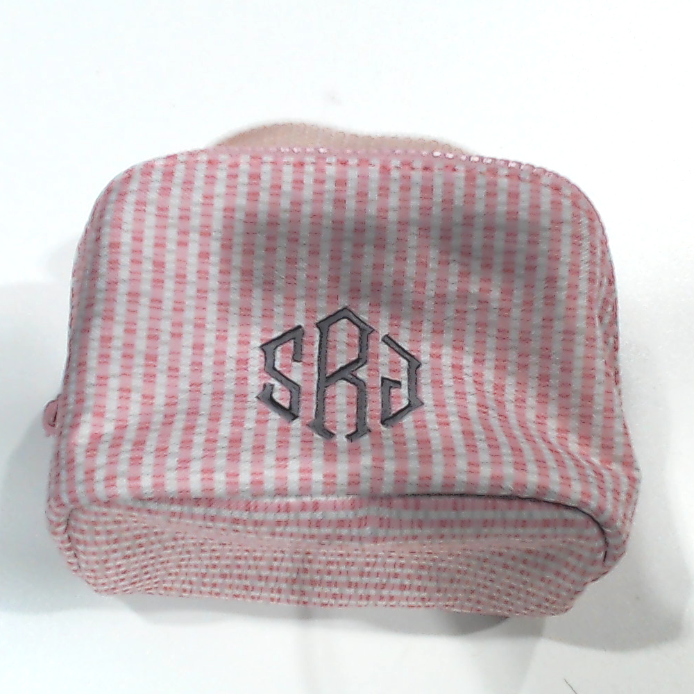 BLOOPER BAG: Monogrammed Makeup Bag