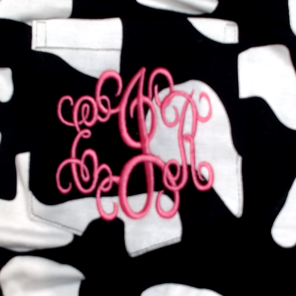 BLOOPER CLOTHING: Monogrammed Midi Dress