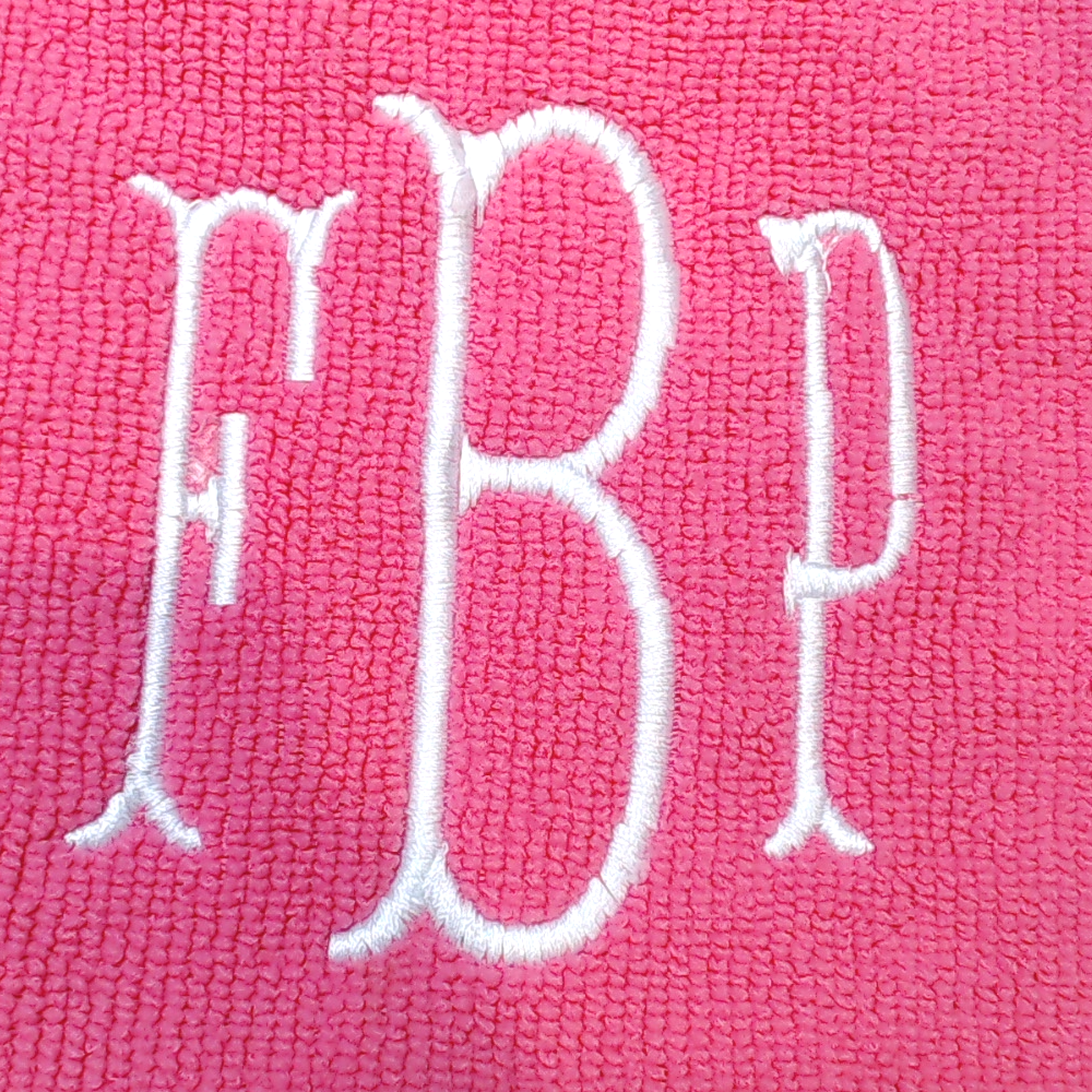 BLOOPER KIDS: Monogrammed Toddler Hooded Towel Poncho
