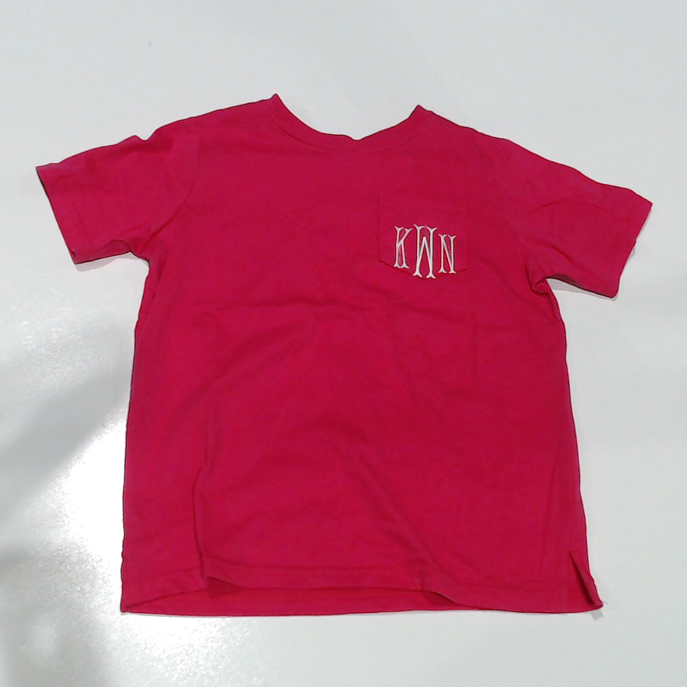 BLOOPER KIDS: Monogrammed Kids Short Sleeve Shirt