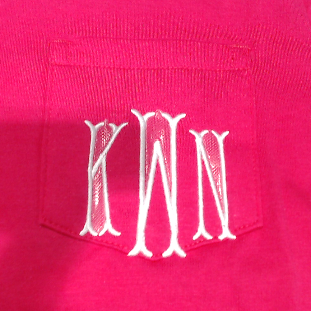 BLOOPER KIDS: Monogrammed Kids Short Sleeve Shirt