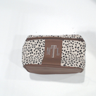 BLOOPER BAG: Monogrammed Spotted Train Case
