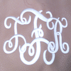 BLOOPER BAG: Monogrammed Hobo Purse
