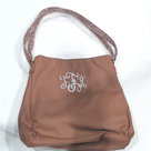 BLOOPER BAG: Monogrammed Hobo Purse